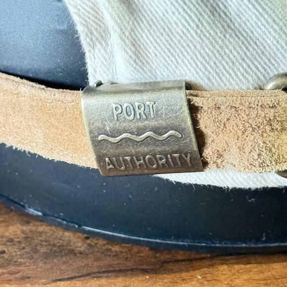 Vintage Port Authority J.T. Thorpe & Son, Inc. (JT THORPE) White & Brown Hat - Picture 5 of 6